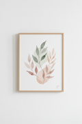 Minimalist Botanical Wall Art Print