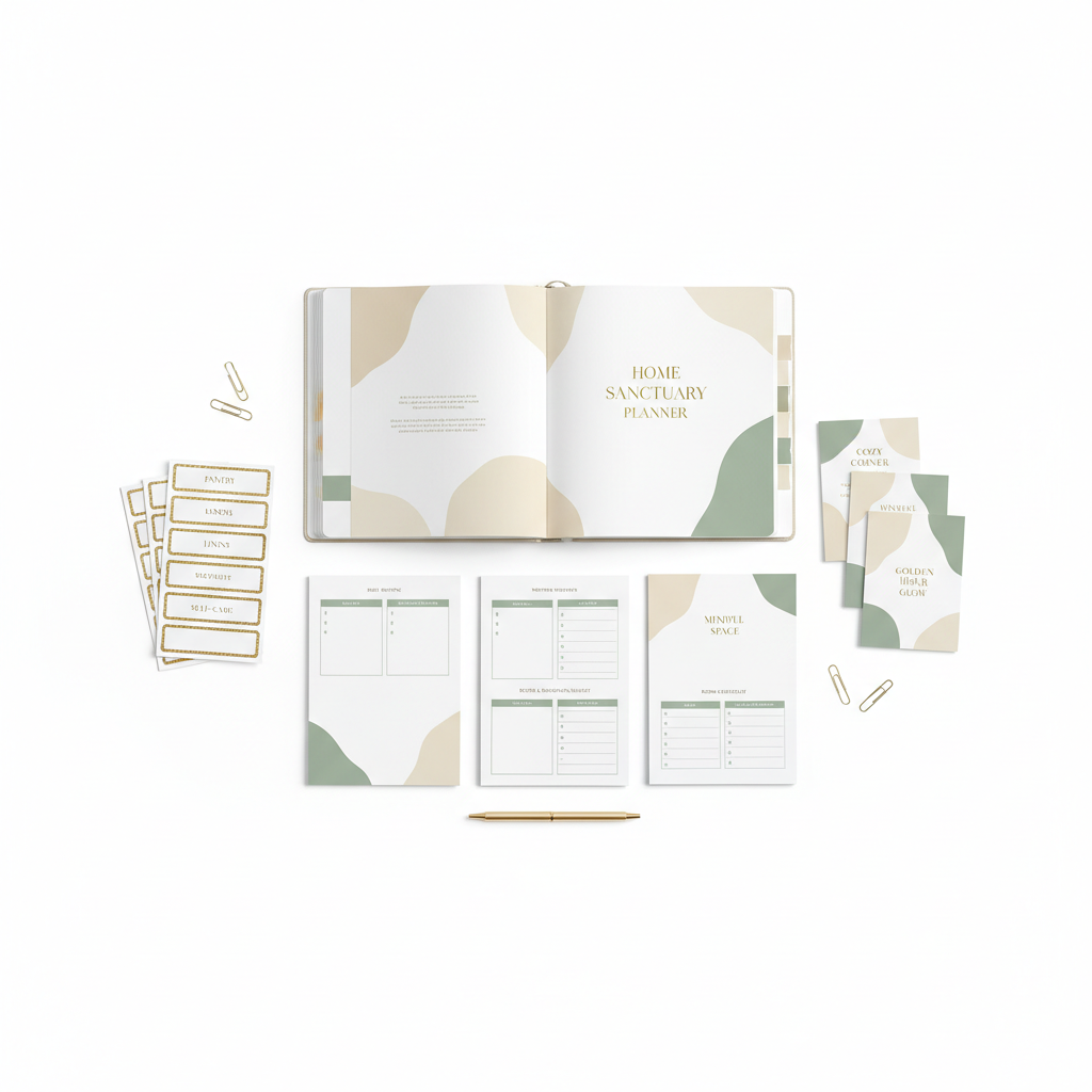 Luxury Home Planner & Decor Printable Set